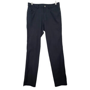 Lululemon ABC Pants Size 30 Slim Fit 5 Pocket Athleisure Golf Preppy Dark Blue
